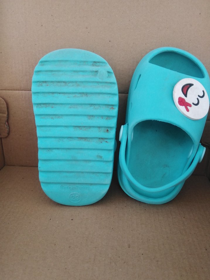 Erkek Çocuk Turkuaz Terlik - Görsel 3