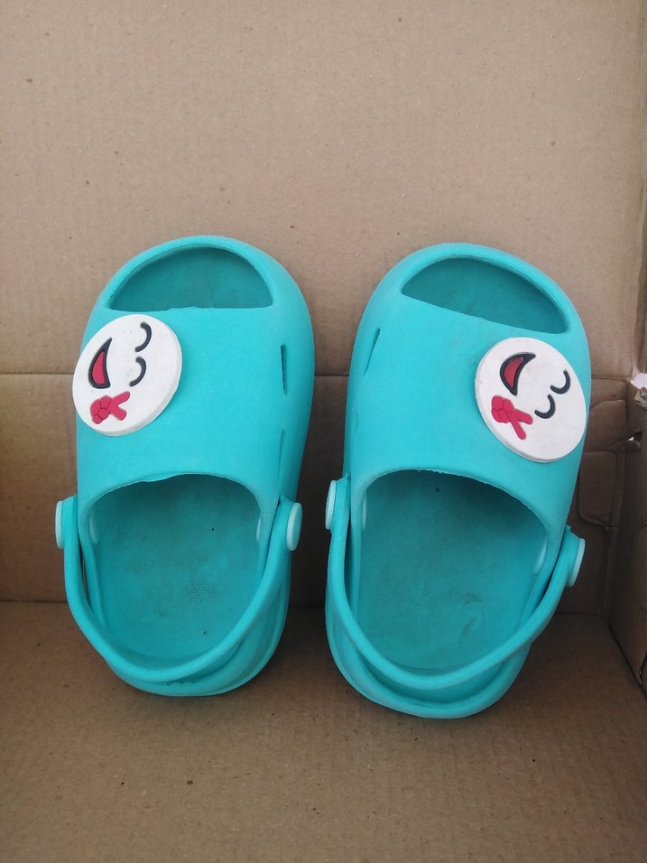 Erkek Çocuk Turkuaz Terlik - Görsel 2