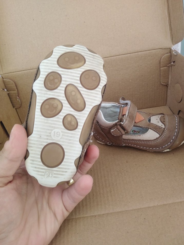 Bej Erkek Bebek İlk Adım Ayakkabısı - Görsel 3