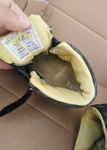 Gri Kamuflaj Erkek Çocuk Botları Velcro - Görsel 3