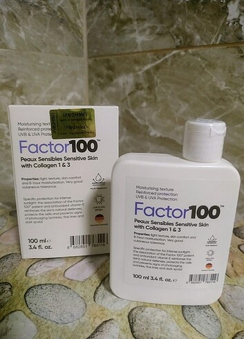 Factor 100 Güneş Kremi 100ml