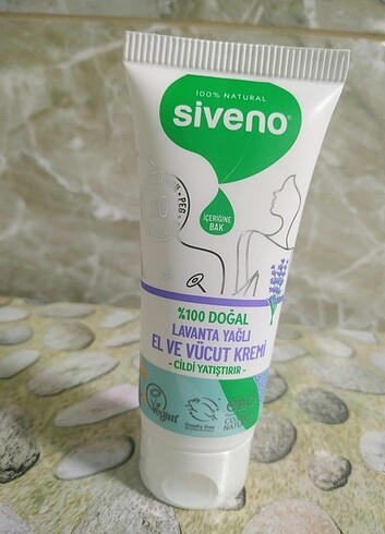 Siveno El Vücut Bakım Kremi (Lavanta)