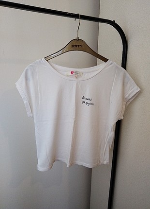 koton yazılı tshirt 