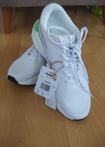 Reebok Beyaz Yeşil Dolgu Topuk Spor Ayakkabı - Görsel 4