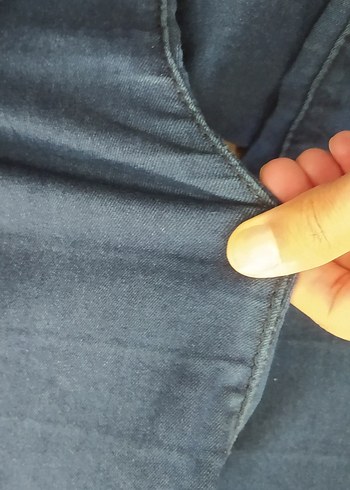 38 Beden mavi Renk Bayan kot pantolon