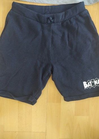 Batman Baskılı Erkek Çocuk Gri Tişört ve Siyah Şort ( Hediyeli) - Görsel 3