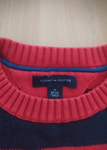 Orijinal Tommy Hilfiger çocuk Kazak. - Görsel 5