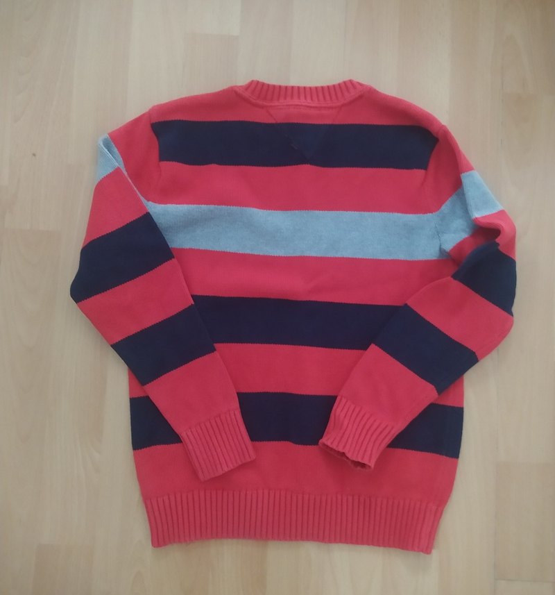 Orijinal Tommy Hilfiger çocuk Kazak. - Görsel 4