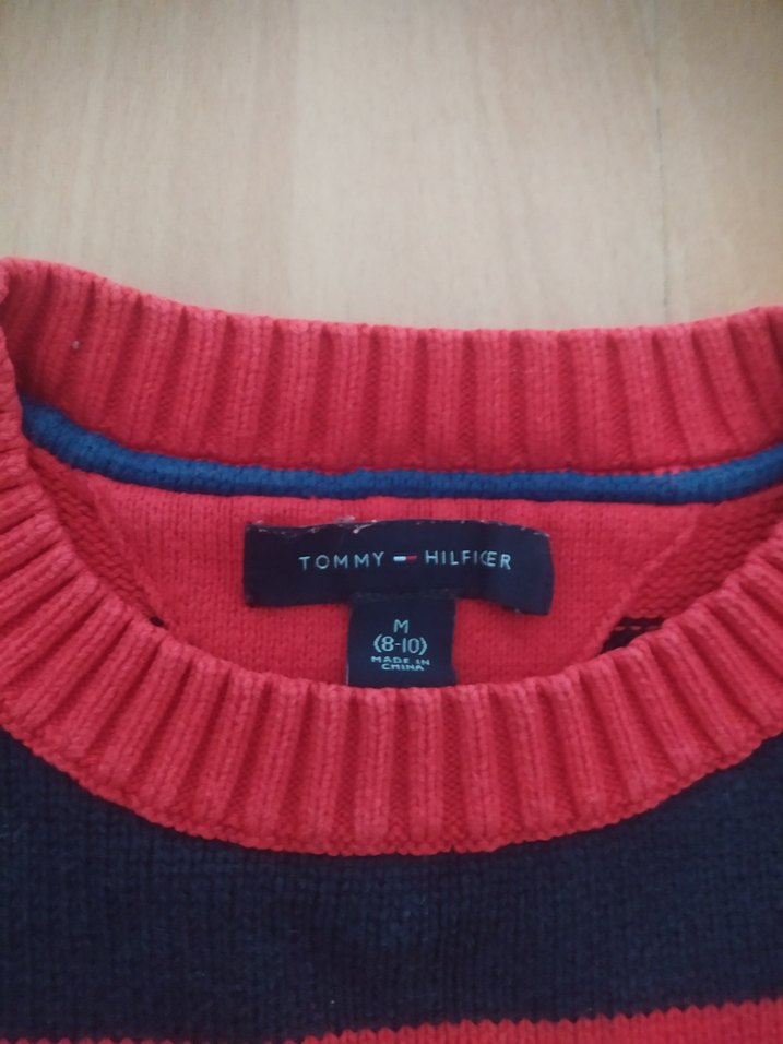 Orijinal Tommy Hilfiger çocuk Kazak. - Görsel 5