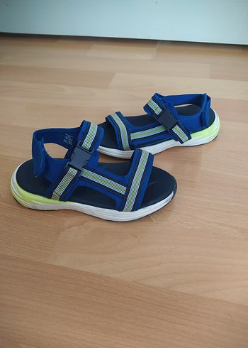 Mavi Erkek Çocuk Cırt Cırtlı Spor Sandalet