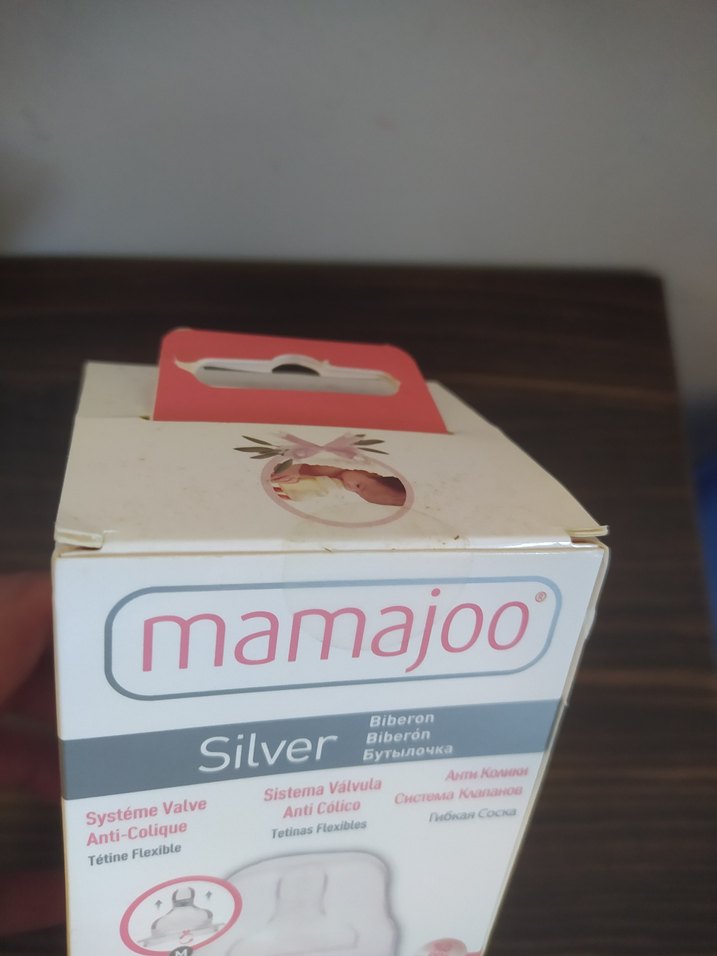 Mamajoo Silver Bebek Biberonu 250 ml - Görsel 3