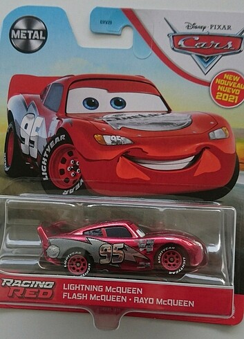Disney Pixar Cars (RACING RED MCQUEEN) 