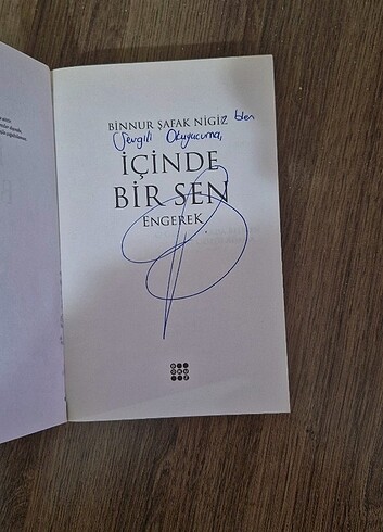 Binnur Şafak N./ İçinde Bir sen İmzalı