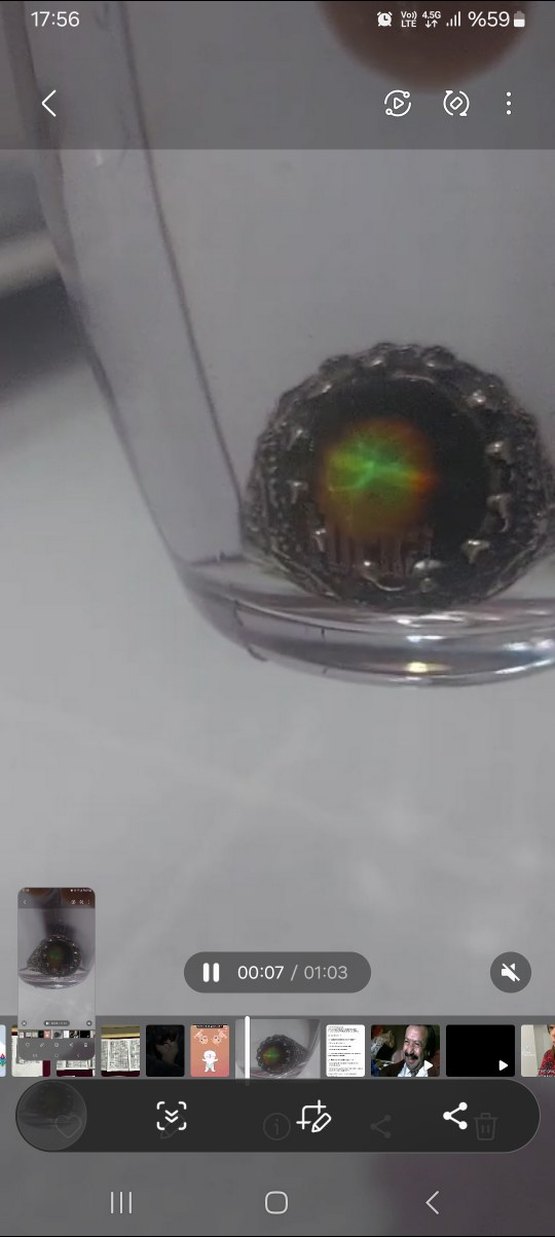 Çok Renkli Gotik Erkek Yüzüğü - Görsel 3