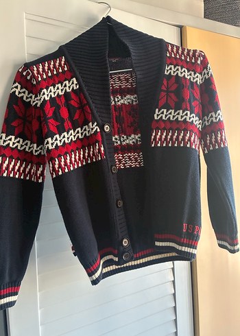 Çok Renkli Erkek çocuk Örgü Hırka - Görsel 2