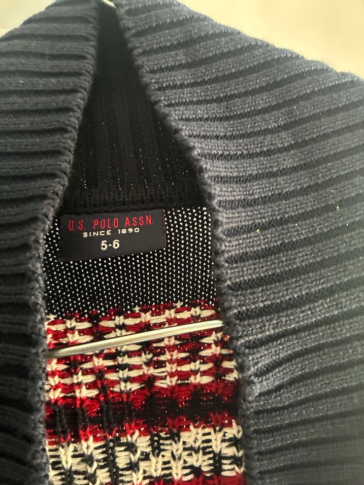 Çok Renkli Erkek çocuk Örgü Hırka - Görsel 4