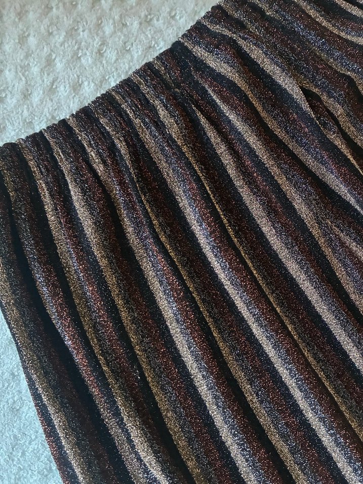 Simli bol pantolon - Görsel 3