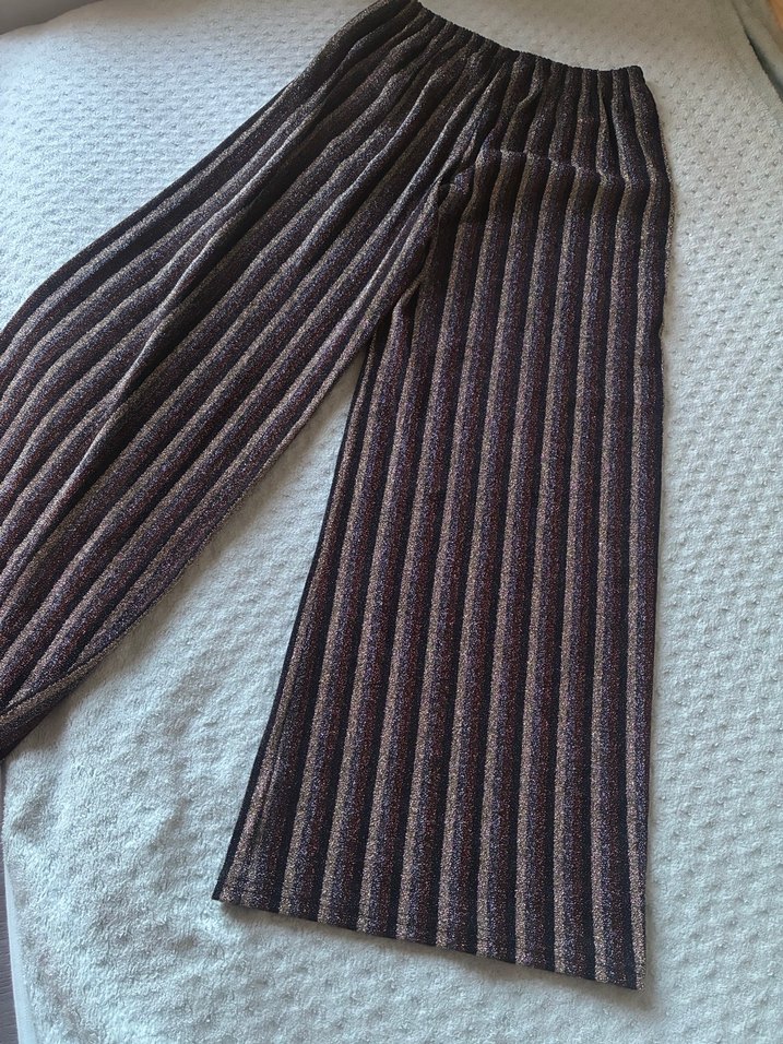 Simli bol pantolon - Görsel 2