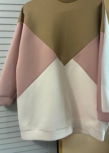 Pastel Renkli Kadın Uzun Kollu Sweatshirt - Görsel 2