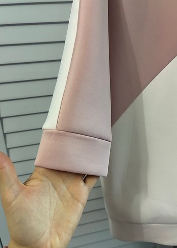 Pastel Renkli Kadın Uzun Kollu Sweatshirt - Görsel 3