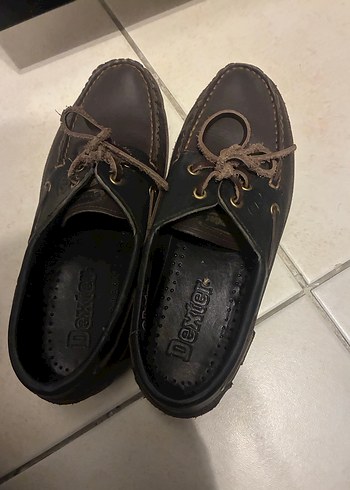 Koyu Kahverengi full Deri  Günlük Ayakkabı - Görsel 5