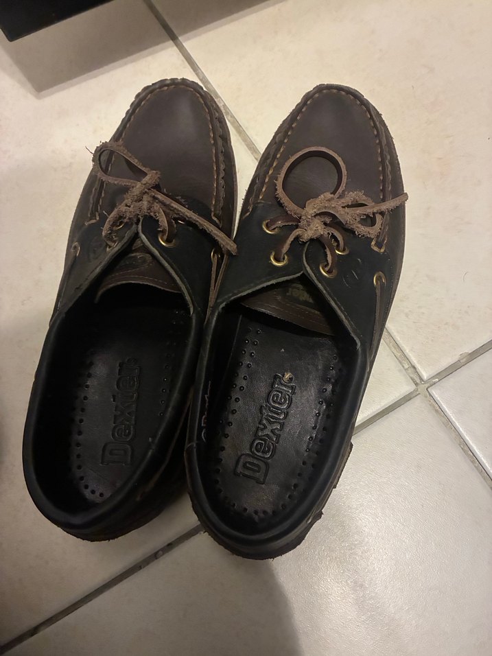 Koyu Kahverengi full Deri  Günlük Ayakkabı - Görsel 5