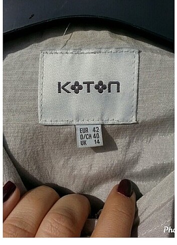 xl Beden Ekru parka mont