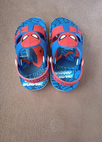 Spiderman sandalet terlik