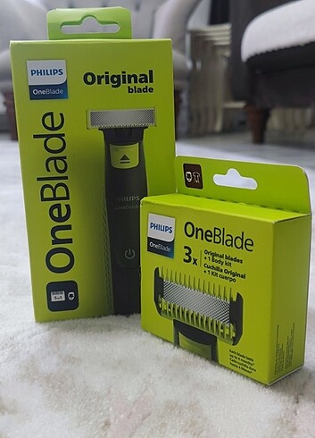 SıFıR PHiLiPs ONeBLaDe 3 YeDeK BaŞLıK BoDY KiT
