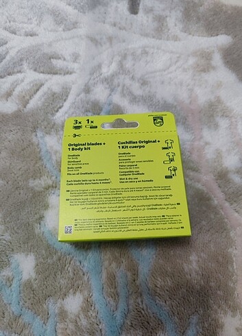 SıFıR PHiLiPs ONeBLaDe 3 Adet Yedek Başlık - Görsel 2