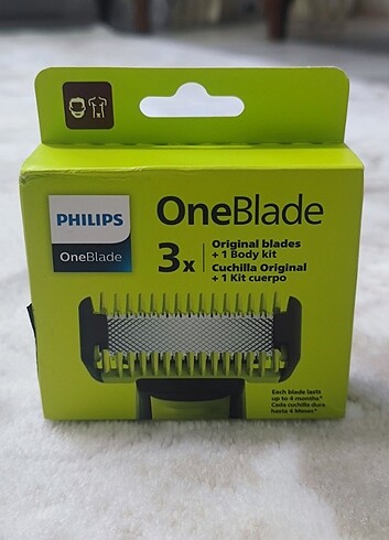 SıFıR PHiLiPs ONeBLaDe 3 Adet Yedek Başlık - Görsel 3