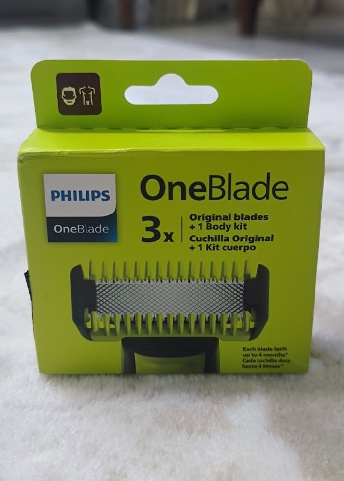 SıFıR PHiLiPs ONeBLaDe 3 Adet Yedek Başlık - Görsel 3
