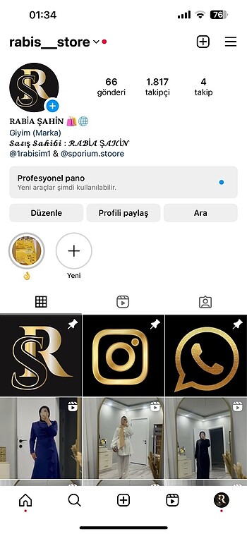 Zara İnstegram
