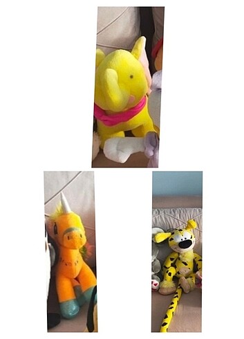 3 lü peluş 