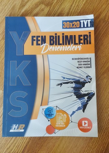 30x20 TYT Fen Bilimleri Denemeleri Kitabı hız ve renk