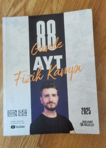 88 Günde AYT Fizik Kampı 2025 Hazırlık Kitabı
