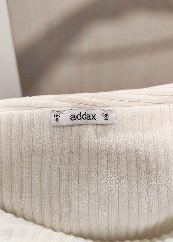 Beyaz Pilili omuzu açık üst - Görsel 3