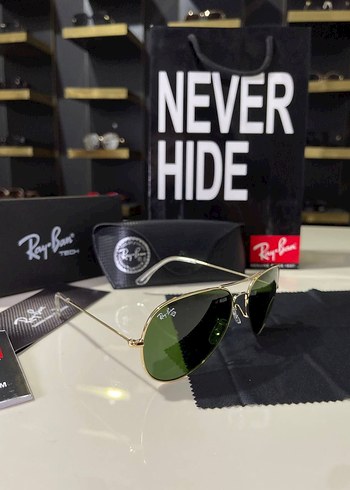 Ray-Ban Klasik Altın Erkek Güneş Gözlüğü - Görsel 2