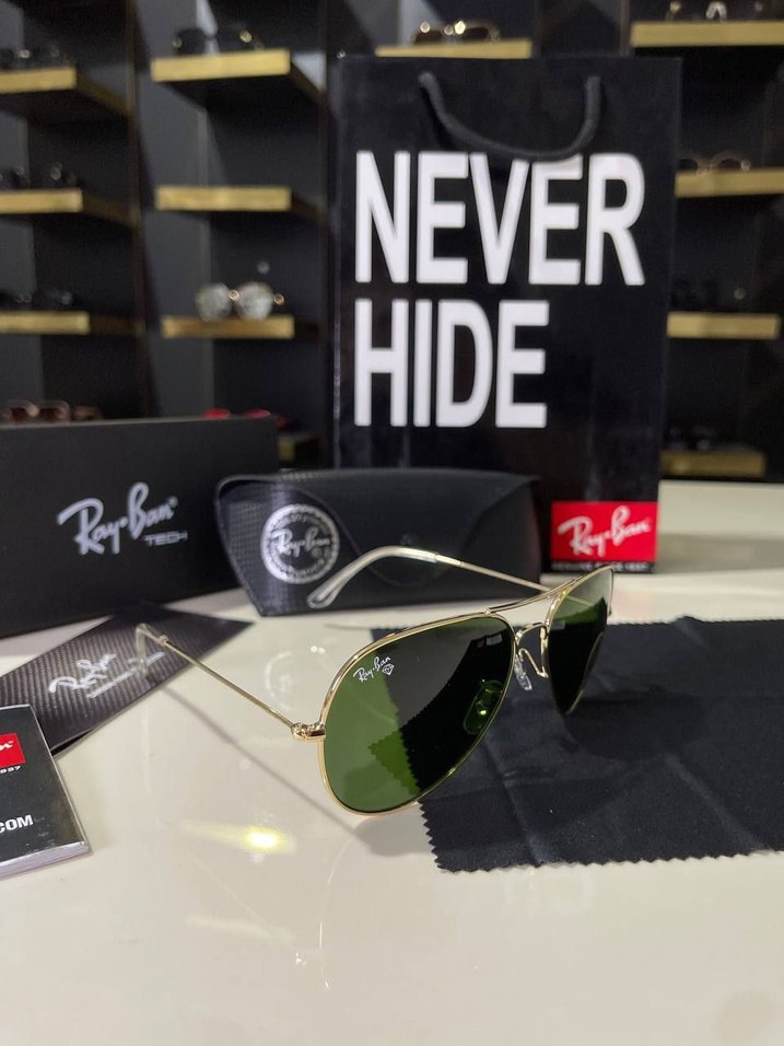 Ray-Ban Klasik Altın Erkek Güneş Gözlüğü - Görsel 2
