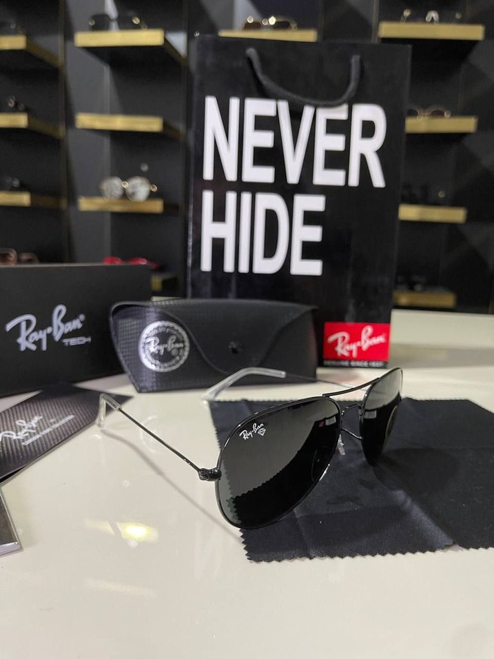 Ray-Ban Siyah Gri Erkek Güneş Gözlüğü - Görsel 2