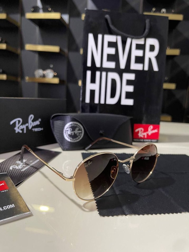 Ray-Ban Erkek Altın Renkli Güneş Gözlüğü - Görsel 2