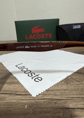 Lacoste Erkek Kahverengi Polarize Güneş Gözlüğü - Görsel 4