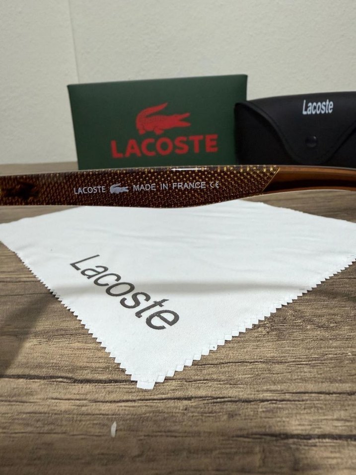 Lacoste Erkek Kahverengi Polarize Güneş Gözlüğü - Görsel 4