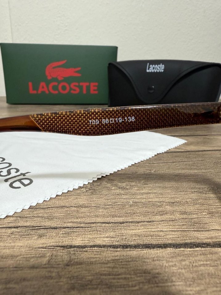 Lacoste Erkek Kahverengi Polarize Güneş Gözlüğü - Görsel 3