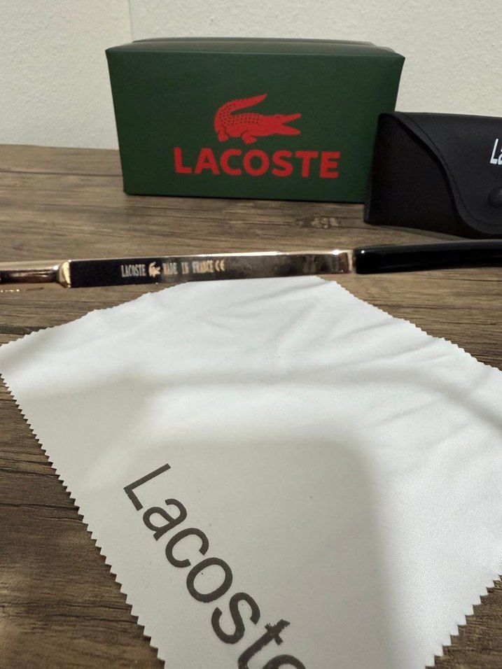 Lacoste Siyah Erkek Güneş Gözlüğü - Görsel 4