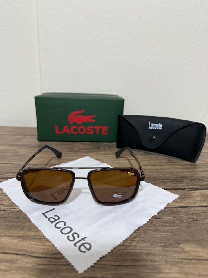 Lacoste Kahverengi Erkek Güneş Gözlüğü - Görsel 2