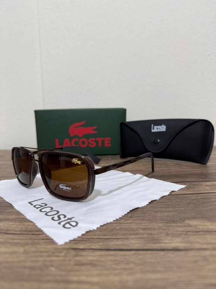 Lacoste Kahverengi Erkek Güneş Gözlüğü - Görsel 3