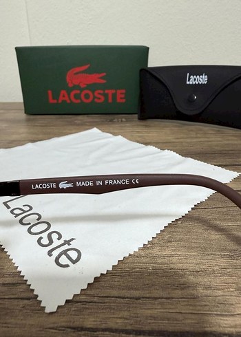 Lacoste Erkek Kahverengi Klasik Güneş Gözlüğü - Görsel 4