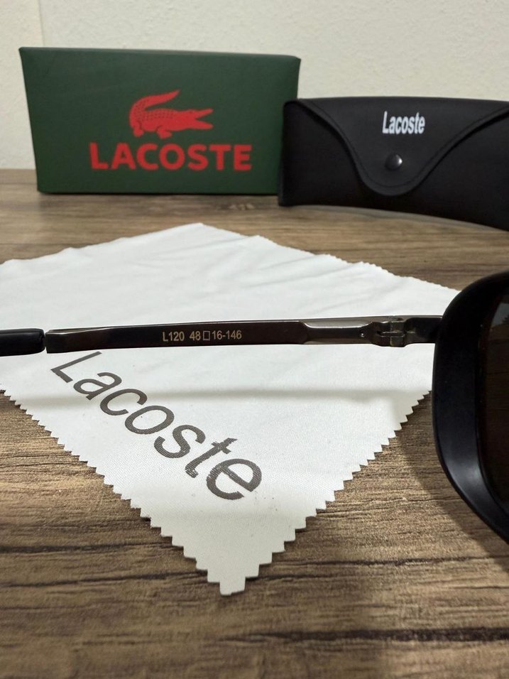 Lacoste Siyah Erkek Güneş Gözlüğü - Görsel 4