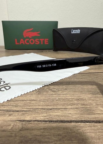 Lacoste Erkek Siyah Klasik Güneş Gözlüğü - Görsel 4